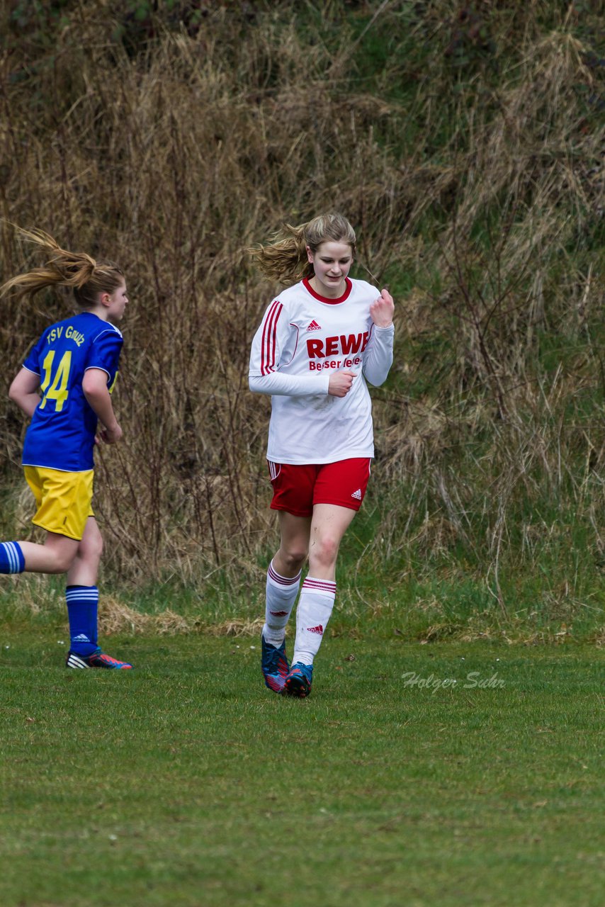 Bild 183 - B-Juniorinnen Tus Tensfeld - TSV Gnutz o.W. : Ergebnis: 1:3